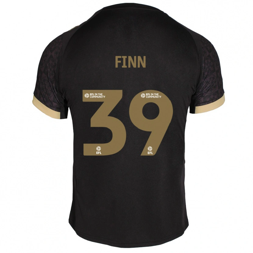 Danxen Damen Tegan Finn #39 Schwarz Gold Auswärtstrikot Trikot 2025/26 T-Shirt Schweiz
