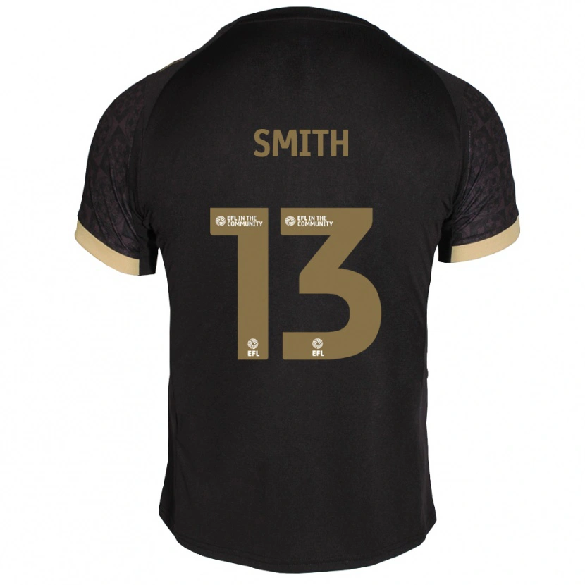 Danxen Damen Grace Smith #13 Schwarz Gold Auswärtstrikot Trikot 2025/26 T-Shirt Schweiz