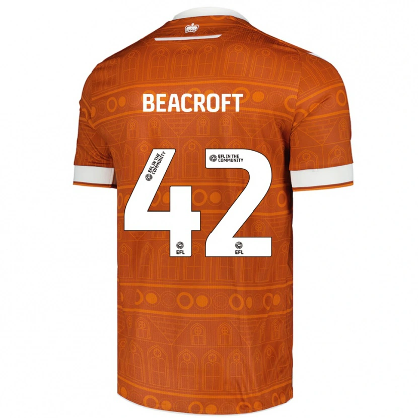 Danxen Damen Boyd Beacroft #42 Orange Weiß Auswärtstrikot Trikot 2025/26 T-Shirt Schweiz