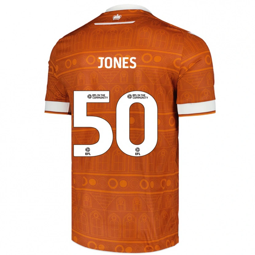 Danxen Damen Jerae Jones #50 Orange Weiß Auswärtstrikot Trikot 2025/26 T-Shirt Schweiz