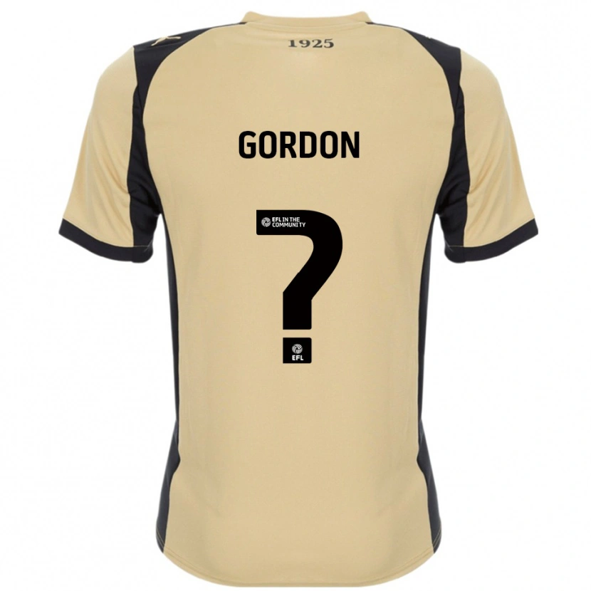 Danxen Damen Owain Gordon #0 Gold Schwarz Auswärtstrikot Trikot 2025/26 T-Shirt Schweiz