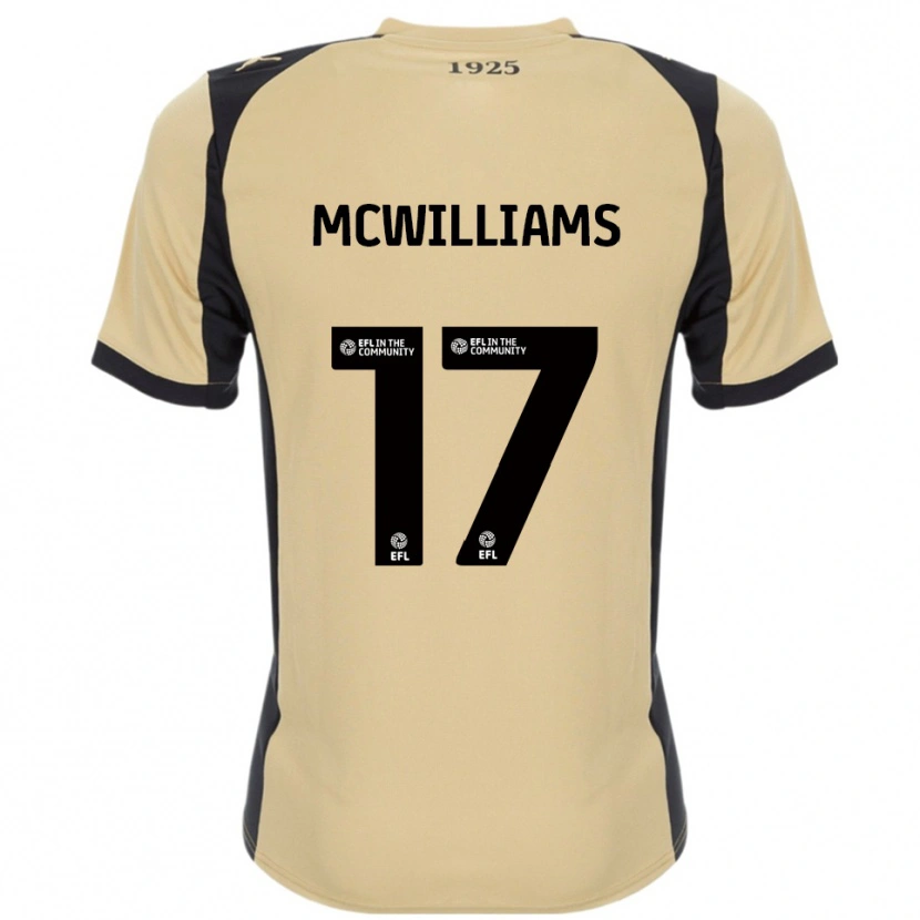 Danxen Damen Shaun Mcwilliams #17 Gold Schwarz Auswärtstrikot Trikot 2025/26 T-Shirt Schweiz