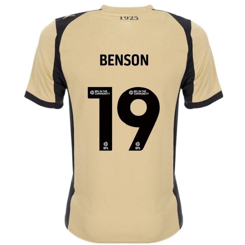 Danxen Damen Josh Benson #19 Gold Schwarz Auswärtstrikot Trikot 2025/26 T-Shirt Schweiz