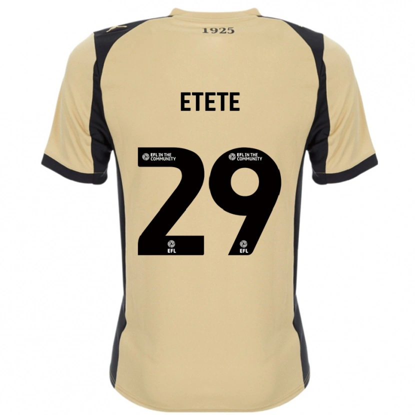 Danxen Damen Kion Etete #29 Gold Schwarz Auswärtstrikot Trikot 2025/26 T-Shirt Schweiz
