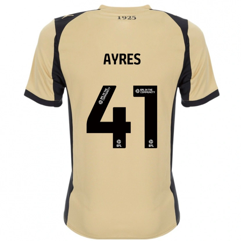Danxen Damen Josh Ayres #41 Gold Schwarz Auswärtstrikot Trikot 2025/26 T-Shirt Schweiz