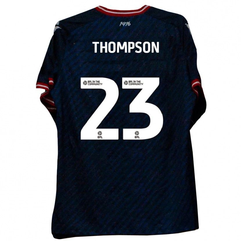 Danxen Damen Louis Thompson #23 Marine Rot Auswärtstrikot Trikot 2025/26 T-Shirt Schweiz
