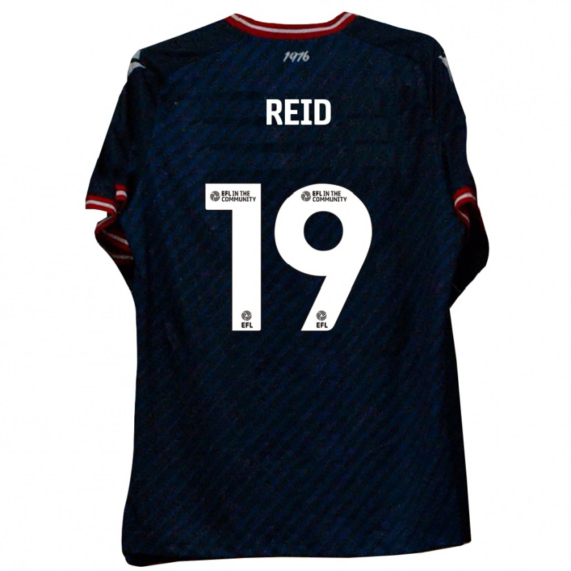 Danxen Damen Jamie Reid #19 Marine Rot Auswärtstrikot Trikot 2025/26 T-Shirt Schweiz
