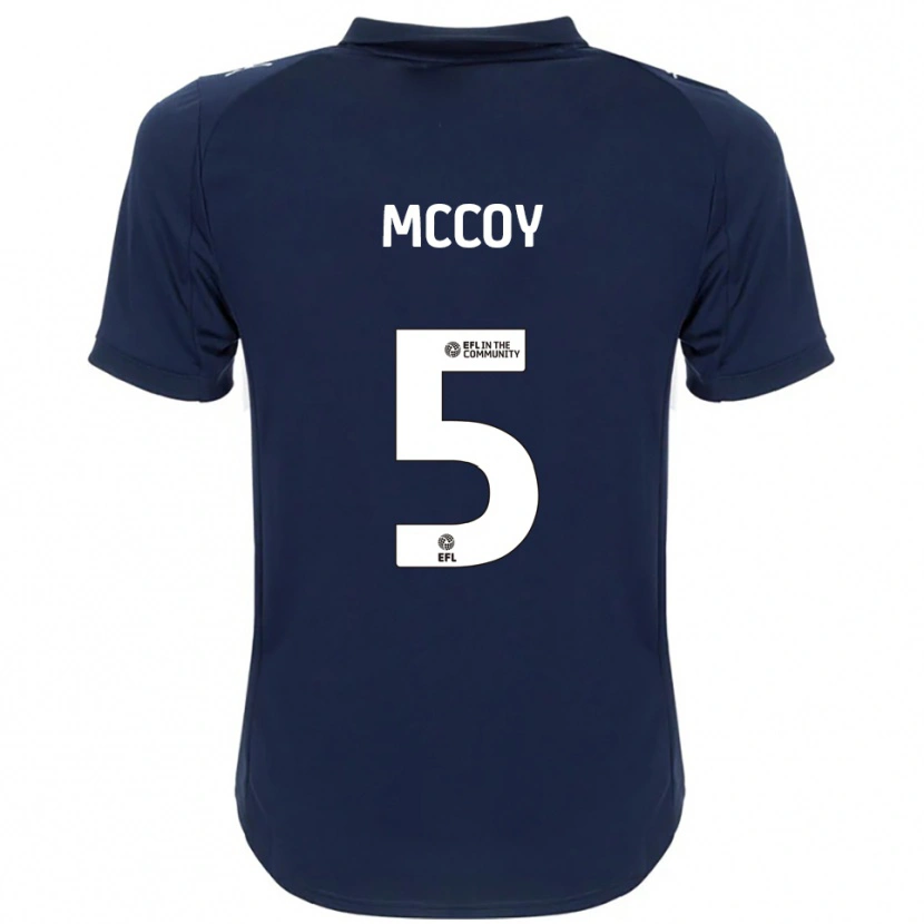 Danxen Damen Libby Mccoy #5 Marine Weiß Auswärtstrikot Trikot 2025/26 T-Shirt Schweiz