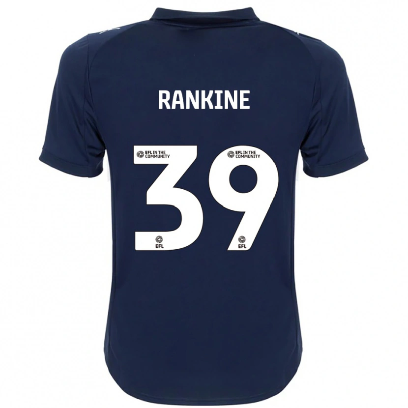 Danxen Damen Dion Rankine #39 Marine Weiß Auswärtstrikot Trikot 2025/26 T-Shirt Schweiz