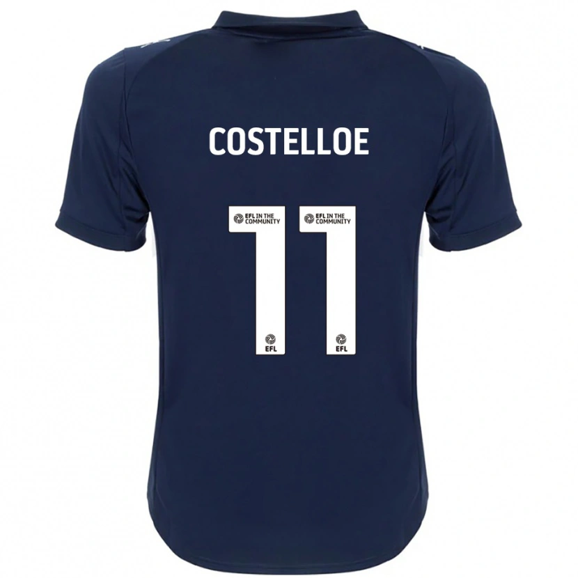 Danxen Damen Dara Costelloe #11 Marine Weiß Auswärtstrikot Trikot 2025/26 T-Shirt Schweiz