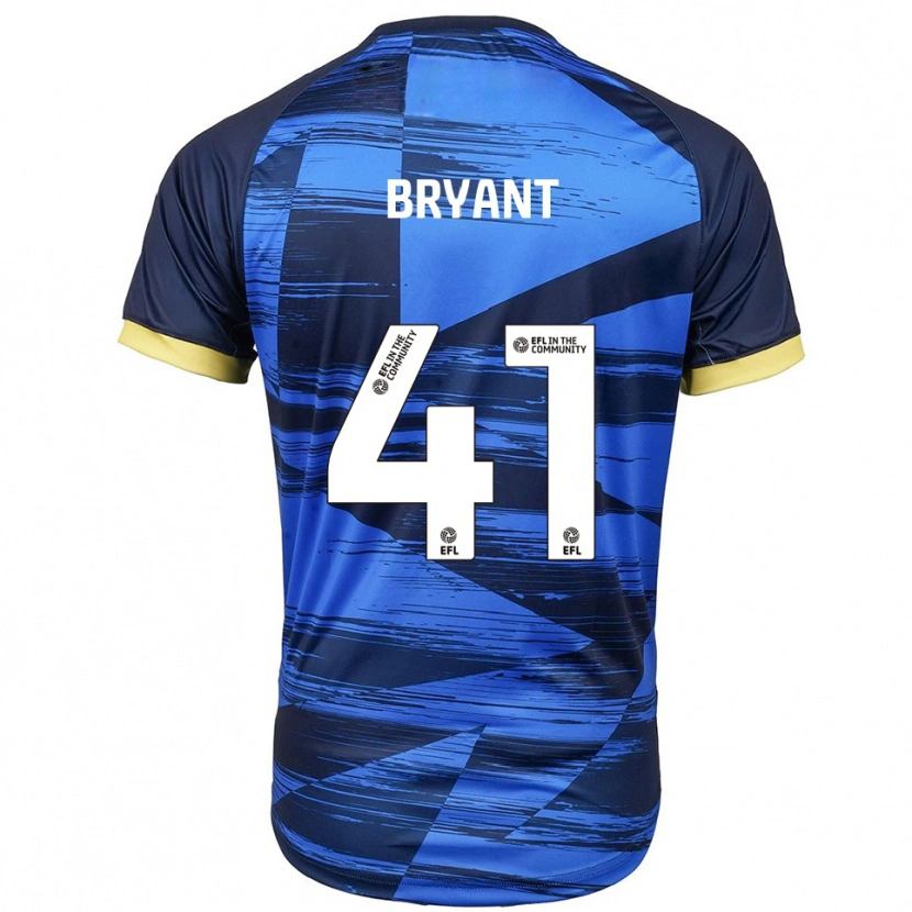 Danxen Damen Jacob Bryant #41 Blau Marine Auswärtstrikot Trikot 2025/26 T-Shirt Schweiz