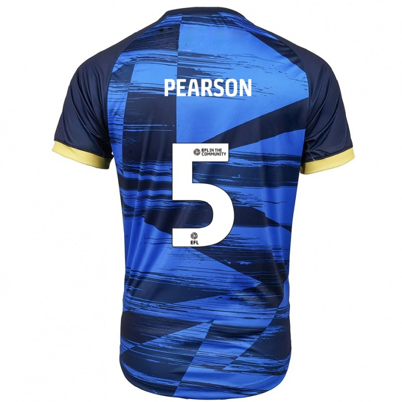 Danxen Damen Matty Pearson #5 Blau Marine Auswärtstrikot Trikot 2025/26 T-Shirt Schweiz