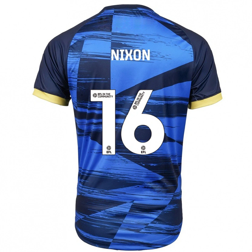 Danxen Damen Tom Nixon #16 Blau Marine Auswärtstrikot Trikot 2025/26 T-Shirt Schweiz