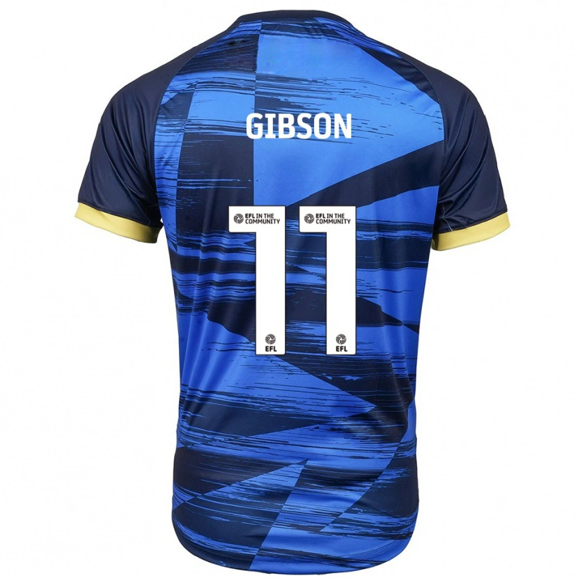 Danxen Damen Jordan Gibson #11 Blau Marine Auswärtstrikot Trikot 2025/26 T-Shirt Schweiz