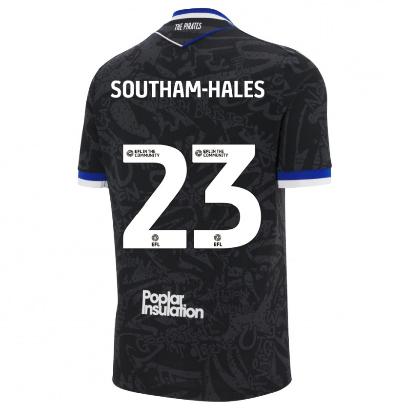 Danxen Damen Macauley Southam-Hales #23 Schwarz Weiß Auswärtstrikot Trikot 2025/26 T-Shirt Schweiz