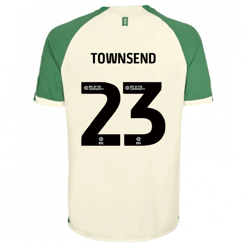 Danxen Damen Eleanor Townsend #23 Cremeweiß Grün Auswärtstrikot Trikot 2025/26 T-Shirt Schweiz