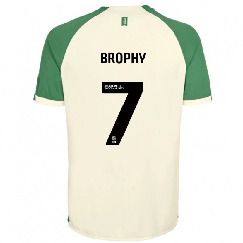 Danxen Damen James Brophy #7 Cremeweiß Grün Auswärtstrikot Trikot 2025/26 T-Shirt Schweiz
