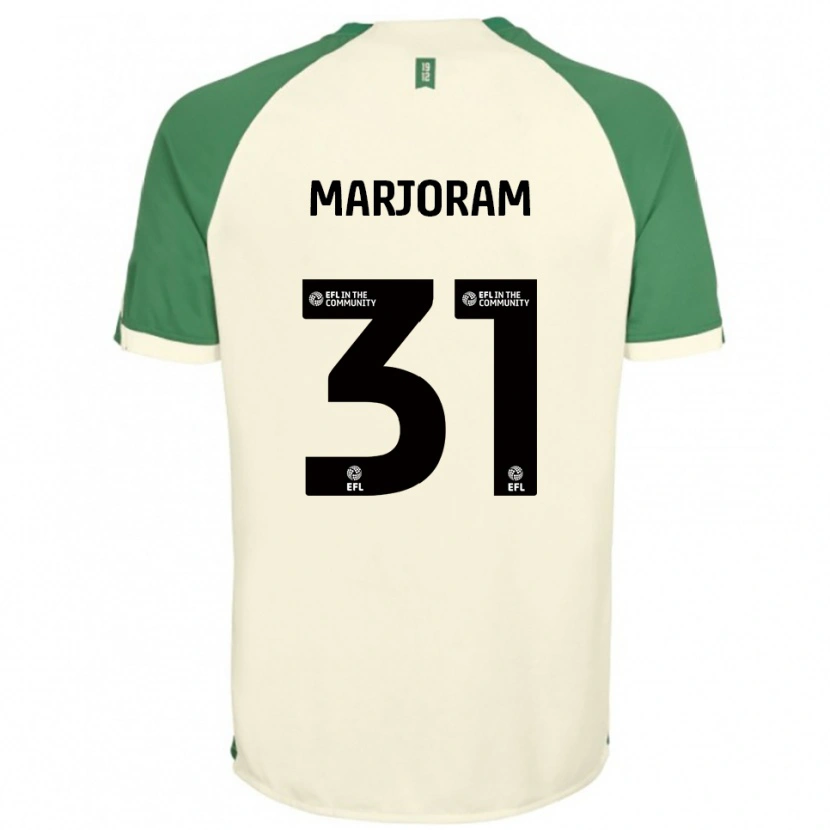 Danxen Damen Sophie Marjoram #31 Cremeweiß Grün Auswärtstrikot Trikot 2025/26 T-Shirt Schweiz