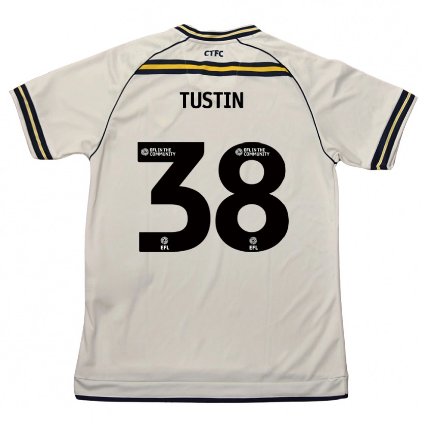 Danxen Damen Harry Tustin #38 Weiß Marine Auswärtstrikot Trikot 2025/26 T-Shirt Schweiz