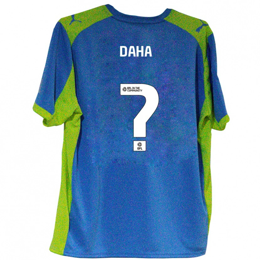 Danxen Damen Hermann Daha #0 Himmelblau Gelb Auswärtstrikot Trikot 2025/26 T-Shirt Schweiz