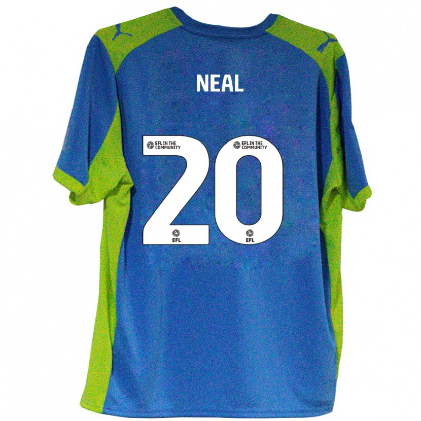 Danxen Damen Harrison Neal #20 Himmelblau Gelb Auswärtstrikot Trikot 2025/26 T-Shirt Schweiz