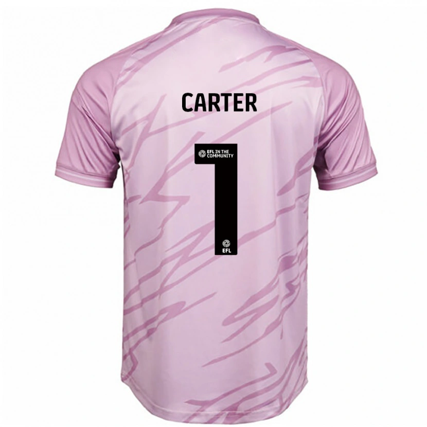 Danxen Damen Phoebe Carter #1 Pink Schwarz Auswärtstrikot Trikot 2025/26 T-Shirt Schweiz