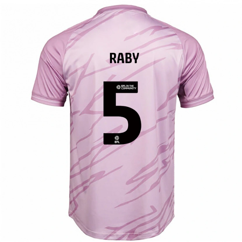 Danxen Damen Alice Raby #5 Pink Schwarz Auswärtstrikot Trikot 2025/26 T-Shirt Schweiz