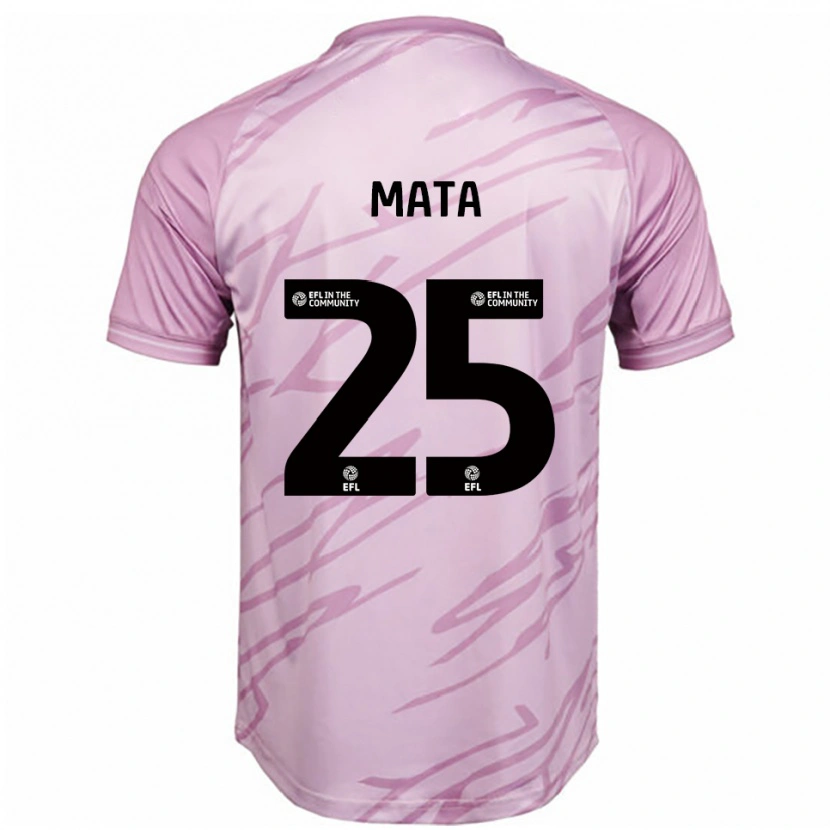 Danxen Damen Max Mata #25 Pink Schwarz Auswärtstrikot Trikot 2025/26 T-Shirt Schweiz