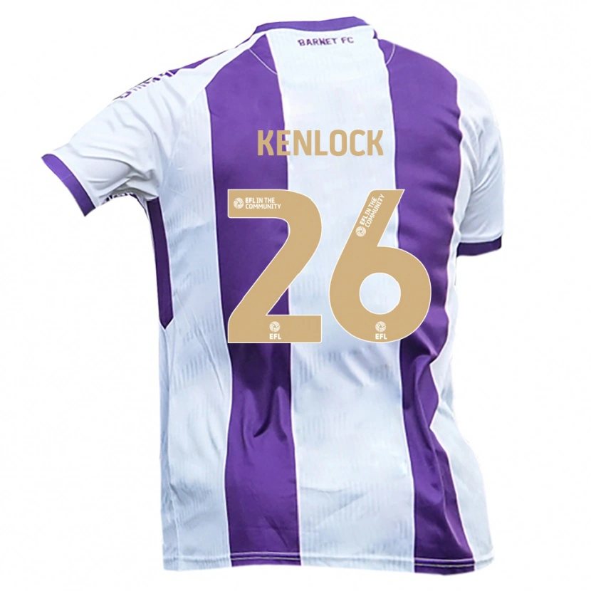 Danxen Damen Myles Kenlock #26 Weiß Lila Auswärtstrikot Trikot 2025/26 T-Shirt Schweiz