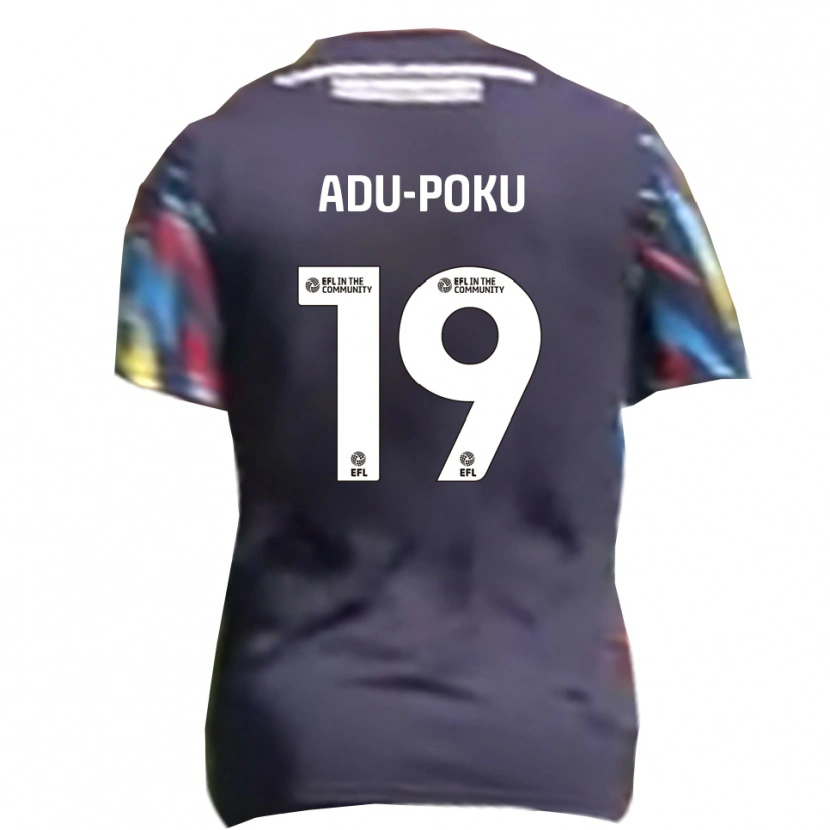 Danxen Damen Michael Adu-Poku #19 Marine Gelb Rot Auswärtstrikot Trikot 2025/26 T-Shirt Schweiz
