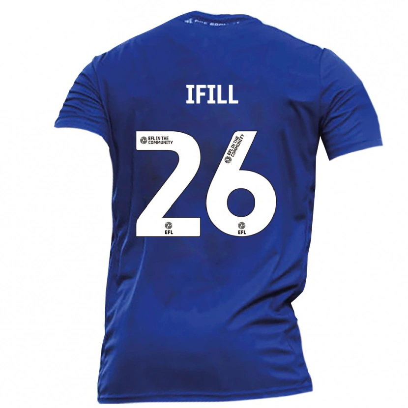 Danxen Damen Marcus Ifill #26 Blau Weiß Auswärtstrikot Trikot 2025/26 T-Shirt Schweiz