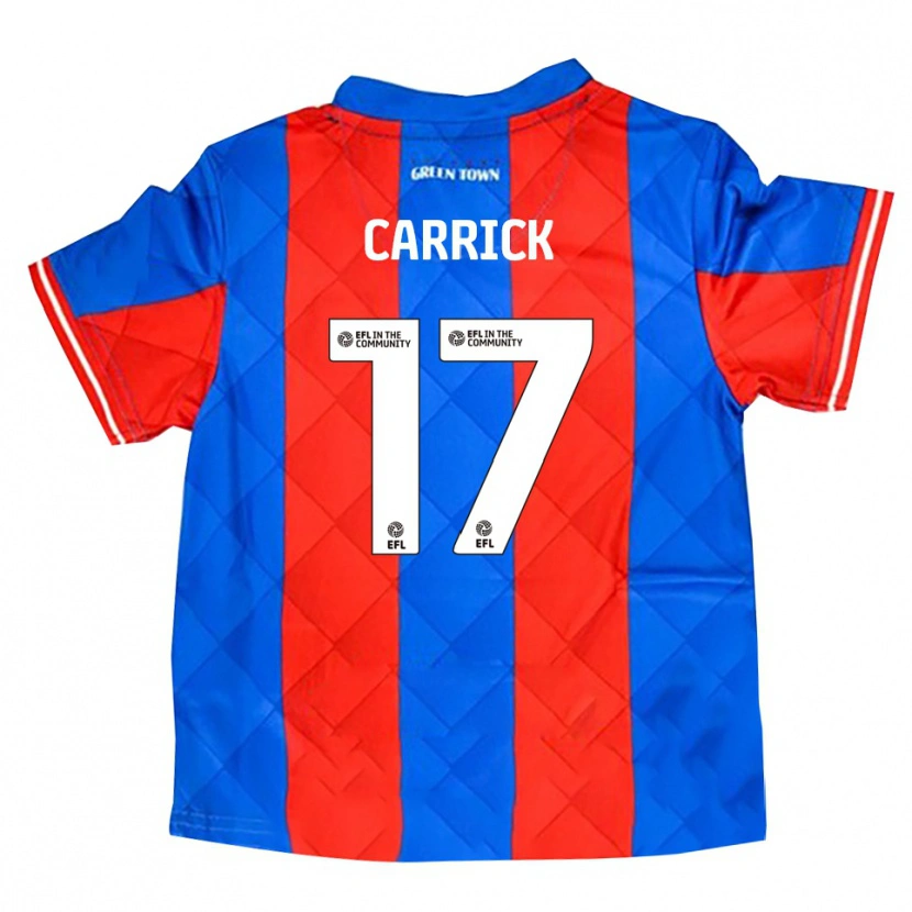 Danxen Damen Charlie Carrick #17 Blau Rot Weiß Auswärtstrikot Trikot 2025/26 T-Shirt Schweiz