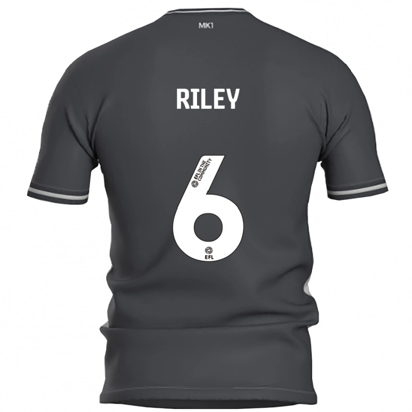 Danxen Damen Harry Riley #6 Grau Silber Auswärtstrikot Trikot 2025/26 T-Shirt Schweiz