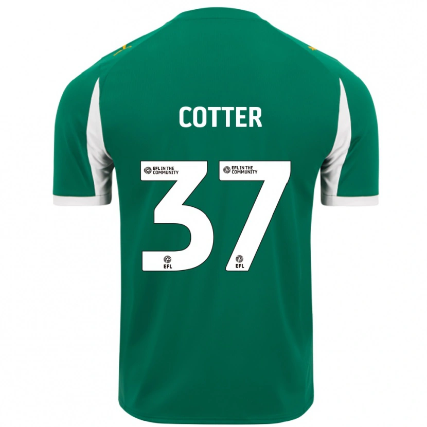 Danxen Damen Barry Cotter #37 Grün Weiß Auswärtstrikot Trikot 2025/26 T-Shirt Schweiz