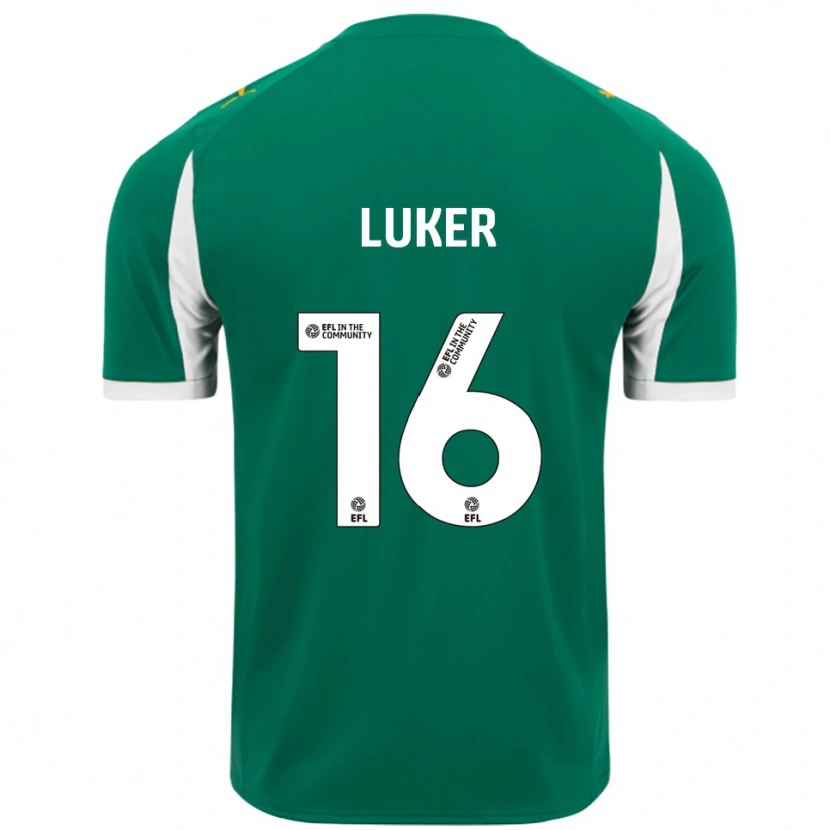 Danxen Damen Jayden Luker #16 Grün Weiß Auswärtstrikot Trikot 2025/26 T-Shirt Schweiz