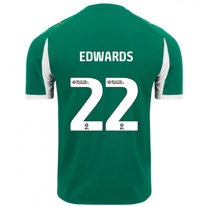Danxen Damen Curtis Edwards #22 Grün Weiß Auswärtstrikot Trikot 2025/26 T-Shirt Schweiz