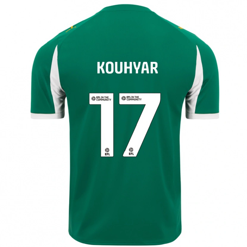 Danxen Damen Maziar Kouhyar #17 Grün Weiß Auswärtstrikot Trikot 2025/26 T-Shirt Schweiz