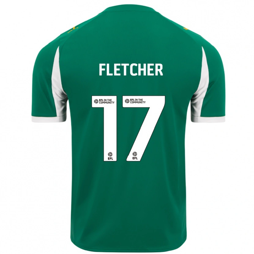 Danxen Damen Luca Fletcher #17 Grün Weiß Auswärtstrikot Trikot 2025/26 T-Shirt Schweiz