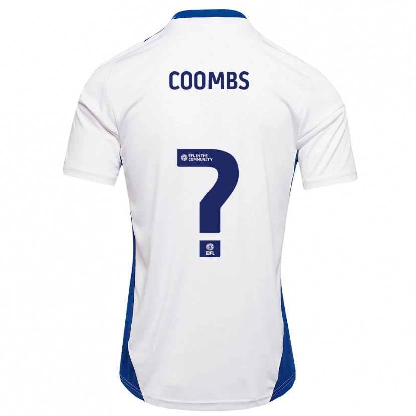 Danxen Damen Adam Coombs #0 Weiß Blau Auswärtstrikot Trikot 2025/26 T-Shirt Schweiz