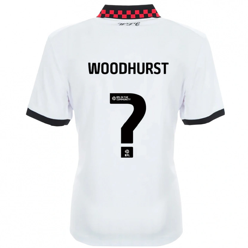 Danxen Damen Gurj Woodhurst #0 Weiß Schwarz Auswärtstrikot Trikot 2025/26 T-Shirt Schweiz