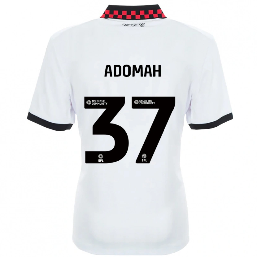 Danxen Damen Albert Adomah #37 Weiß Schwarz Auswärtstrikot Trikot 2025/26 T-Shirt Schweiz