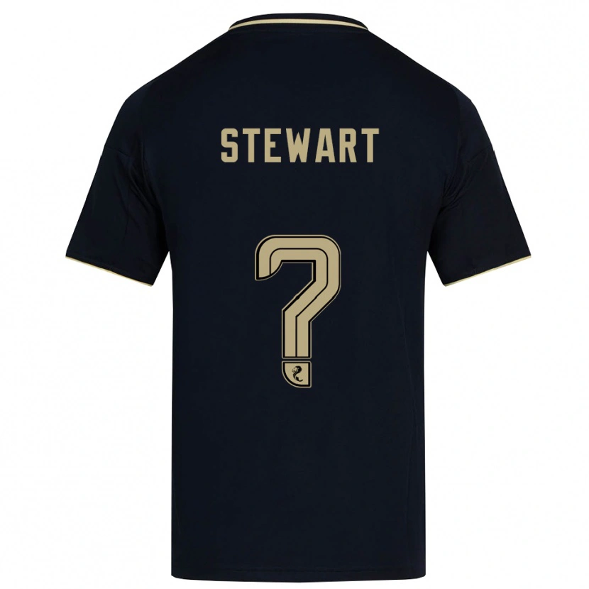 Danxen Damen Alfie Stewart #0 Marine Gold Auswärtstrikot Trikot 2025/26 T-Shirt Schweiz