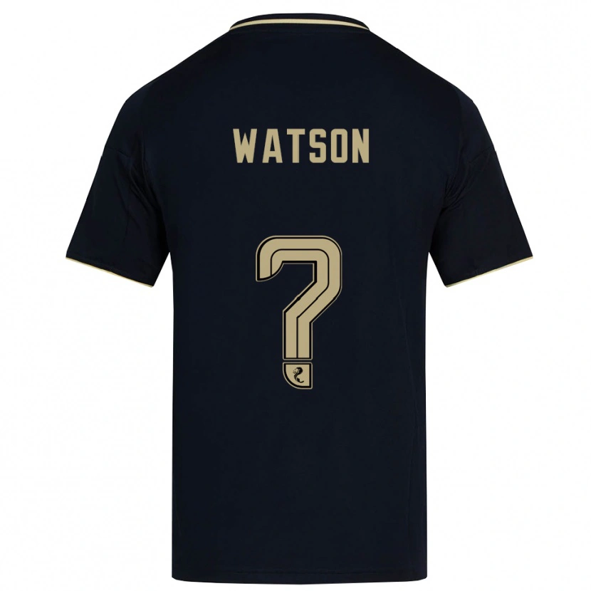 Danxen Damen Kai Watson #0 Marine Gold Auswärtstrikot Trikot 2025/26 T-Shirt Schweiz