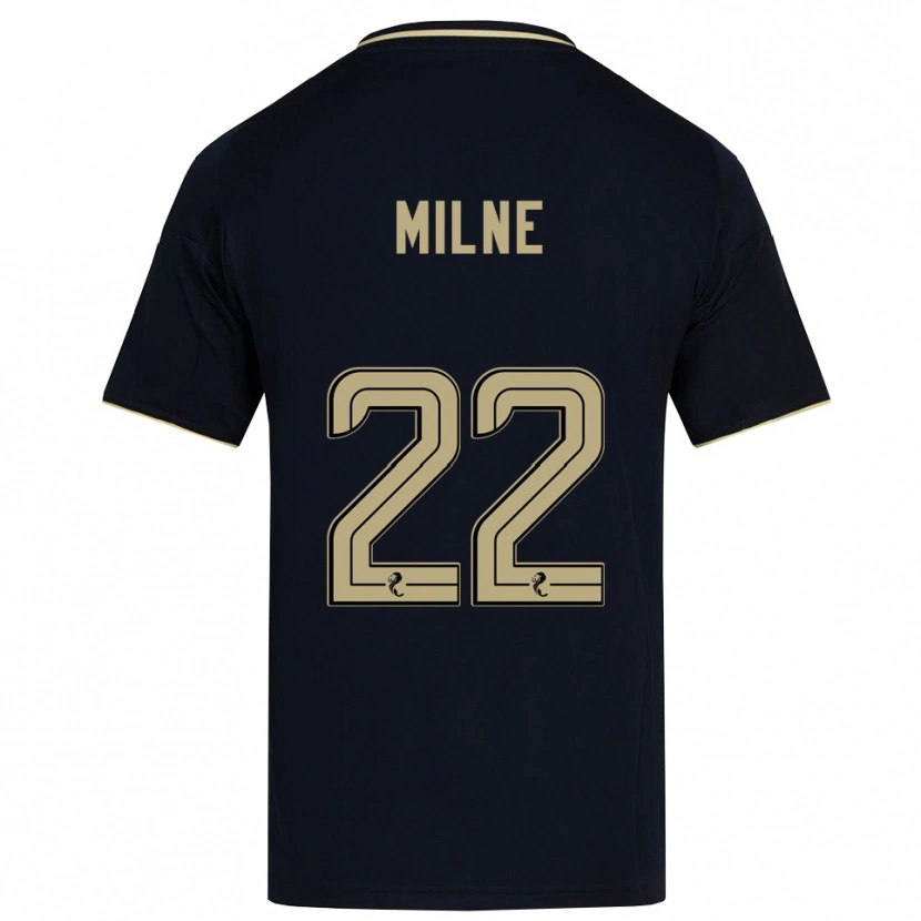 Danxen Damen Jack Milne #22 Marine Gold Auswärtstrikot Trikot 2025/26 T-Shirt Schweiz