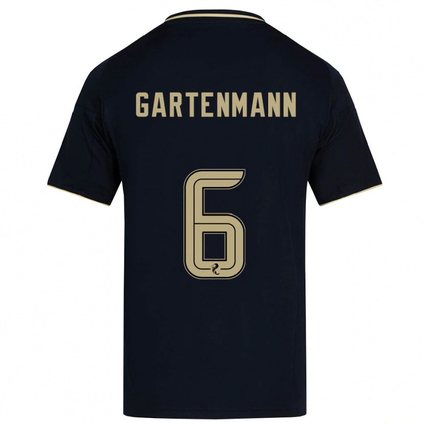 Danxen Damen Stefan Gartenmann #6 Marine Gold Auswärtstrikot Trikot 2025/26 T-Shirt Schweiz