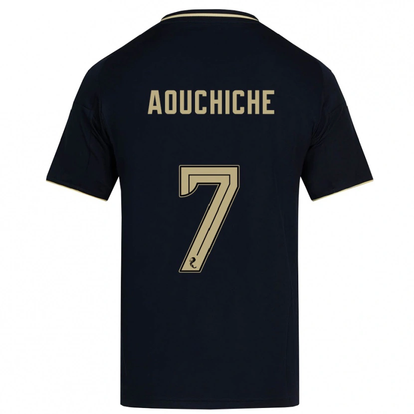 Danxen Damen Adil Aouchiche #7 Marine Gold Auswärtstrikot Trikot 2025/26 T-Shirt Schweiz