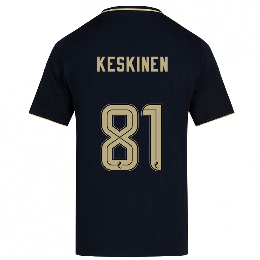 Danxen Damen Topi Keskinen #81 Marine Gold Auswärtstrikot Trikot 2025/26 T-Shirt Schweiz