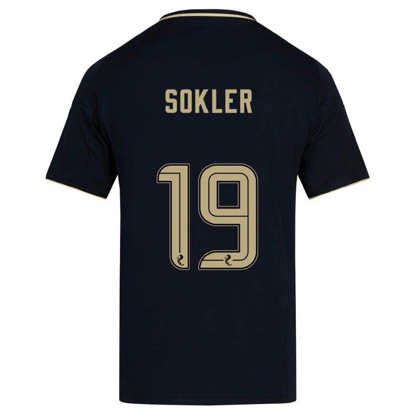 Danxen Damen Ester Sokler #19 Marine Gold Auswärtstrikot Trikot 2025/26 T-Shirt Schweiz
