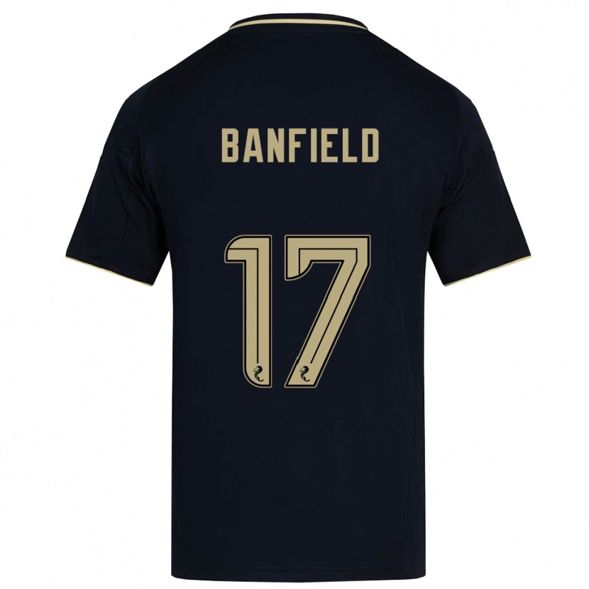 Danxen Damen Keeley Banfield #17 Marine Gold Auswärtstrikot Trikot 2025/26 T-Shirt Schweiz