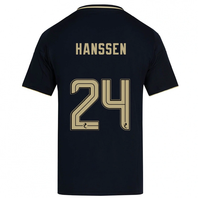 Danxen Damen Nadine Hanssen #24 Marine Gold Auswärtstrikot Trikot 2025/26 T-Shirt Schweiz
